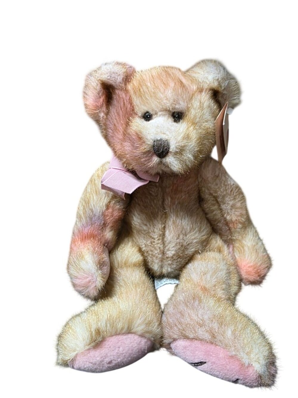 Vintage Russ Berrie Amanda Teddy Bear Plush Harvest Moon